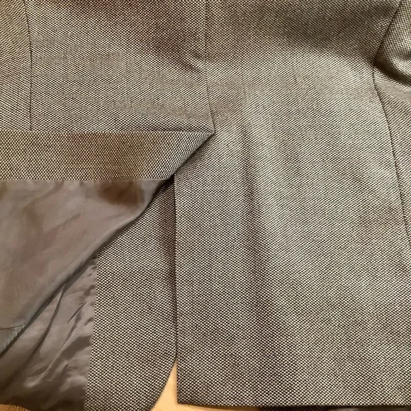 VINTAGE Neutral Italian Cashmere Tweed Oversized Blazer - Picture 13 of 16